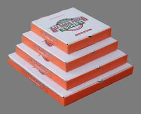 Customized Recyclable Corrugated Paper Pizza Box