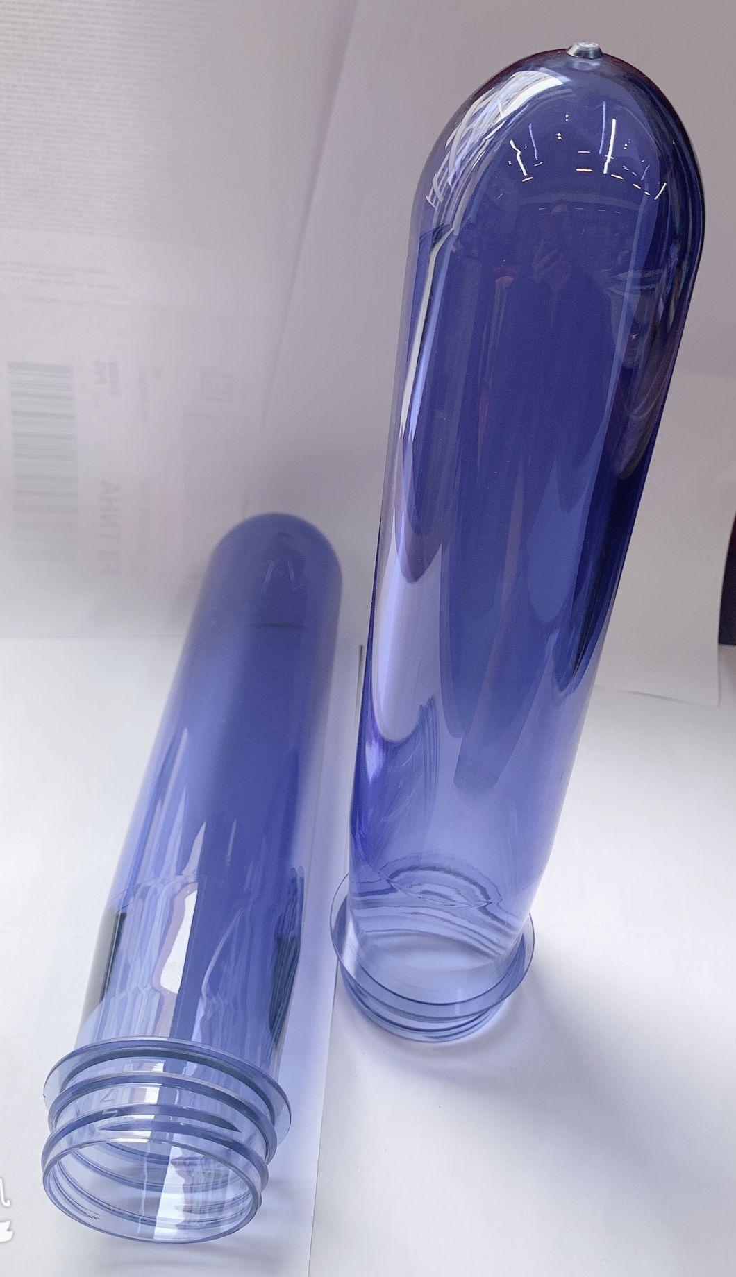 Blue Color 55mm 300g Pet Water Preform