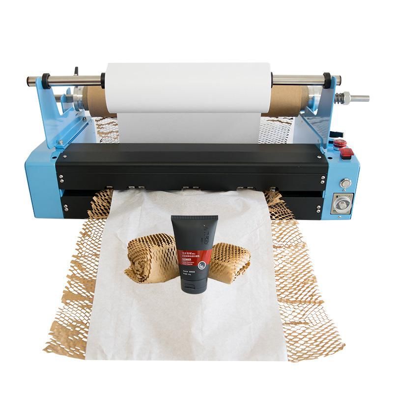 Promotion Protective Wrapping Machine Buffer Kraft Pad Filling Packaging Honeycomb Paper Roll