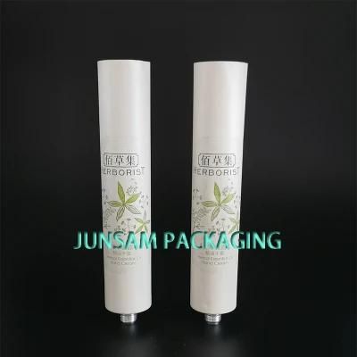 Offset Printing 6 Colors Alumum Collapsible Empty Tubes for Cosmetic Packaging Inner Lacquer