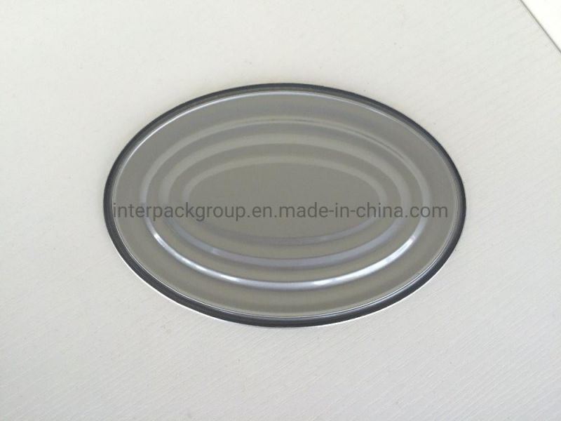 601# Normal Top Lid for 2 Piece Sardine Food Can