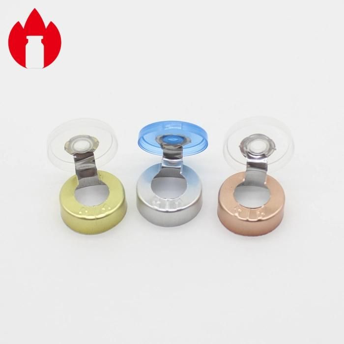 13mm 15mm 20mm 28mm 32mm Pharmaceutical Aluminum Plastic Flip off Cap for Injection Vial