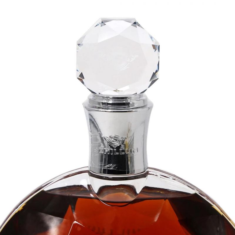Custom Wholesale 700ml Empty Clear Liquor Spirit/Spirits Wine Vodka Brandy Whisky Rum Glass Bottle