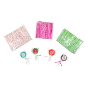 Coloured Plastic Twist Ties for Cake Gift Pops Kit Sealing Plastic Bags
