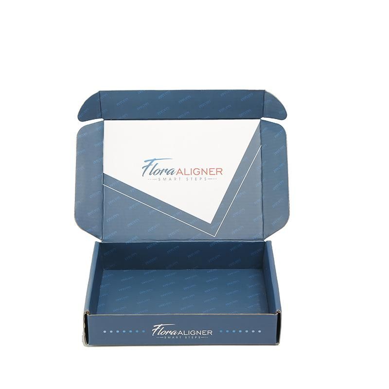 Custom Printed White Paper Paper Flower Box for Christmas