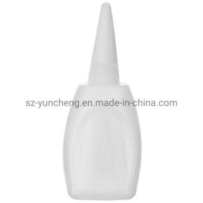 High Quality 50g Volume Super Glue Bottle, Plastic Bottle for Packing Super Glue (Cyanoacrylate Adhesive)