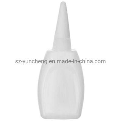 High Quality 50g Volume Super Glue Bottle, Plastic Bottle for Packing Super Glue (Cyanoacrylate Adhesive)