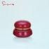 20g Round Red Plastic Cream Jar for Skin Care