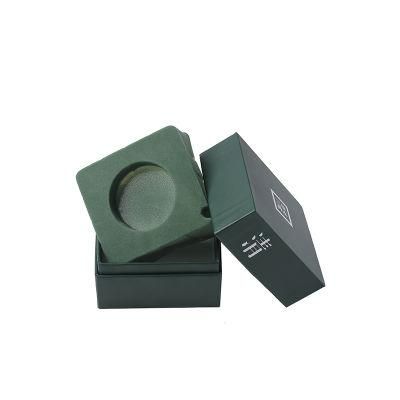 Custom Design Black Rectangular Paper Packaging Box for Sale