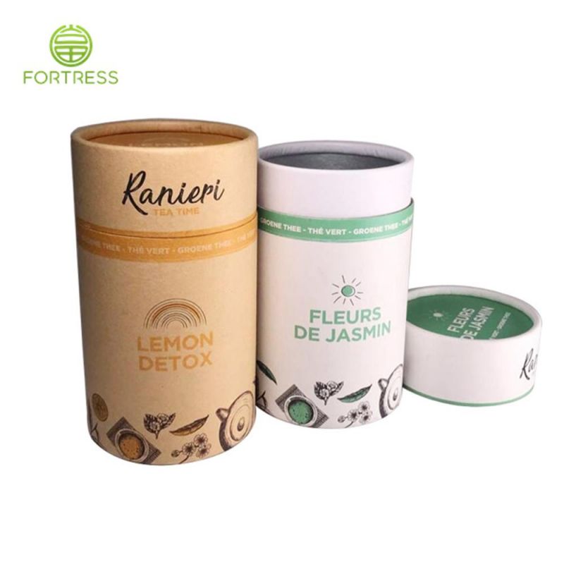 Free Sample Cardboard Paper Tube Tea