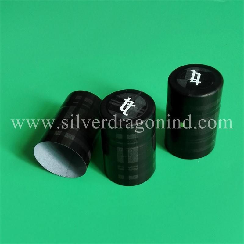 Custom PVC Heat Shrink Cap Seal, Capsules for Food/Wine/Juice Bottles