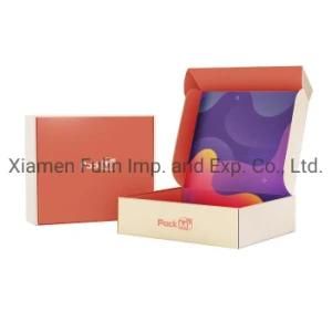 Fashion Gift Decorative Cardboard Customized Design Folding Packaging Mailing Box