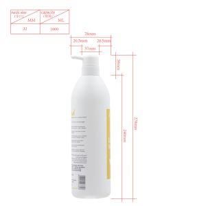 1000ml Lotion Pump Cosmetic Washing Gel Body Cleanser Shampoo Packaging