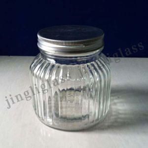 Glass Storage Jar / Simple Style Storage Glass Jar