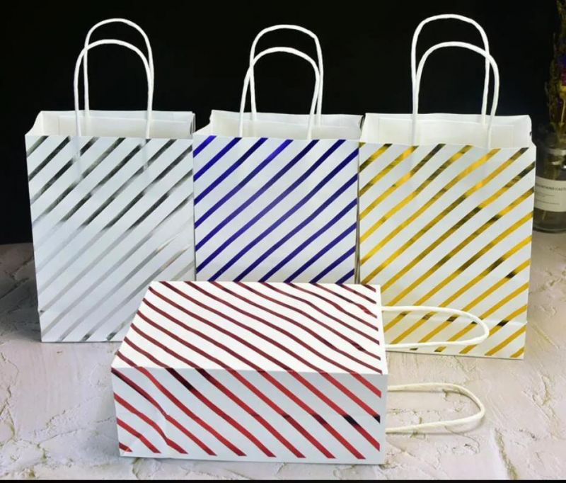 5kg 10kg Cat Litter Packing Paper Bag with Handle Eco-Friendly Packaging Bag