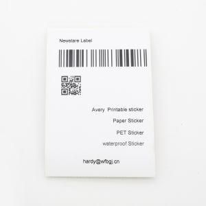 Waterproof 10ml 20ml Size Medical Label Sticker Self Adhesive Custom Print