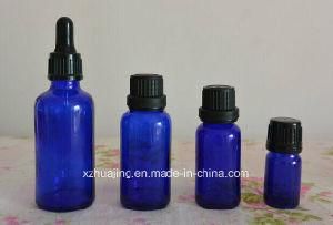 All Size Cobalt Blue Essential Oil Dropper Glass Bottle