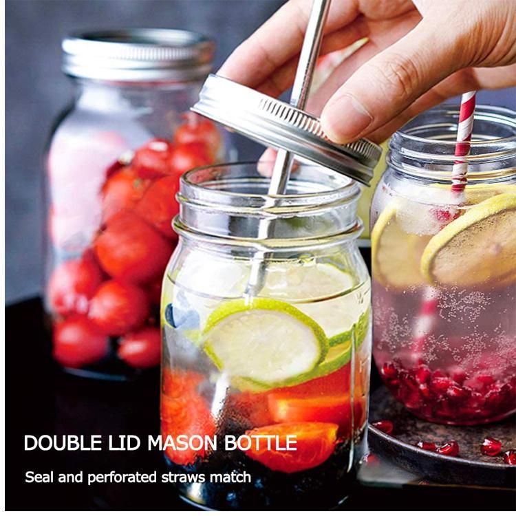 Professional Food Beverage Honey Packing Glass Mason Jars in Bulk