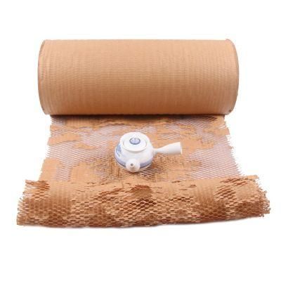 Honeycomb Kraft Paper Sheet Packaging Cushion Paper Sheet for Wrapping Glass Cosmetics Wine Material