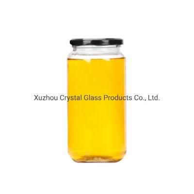 240ml 350ml Round Empty Nut Marmalade Canned Baby Food Glass Containers Jars