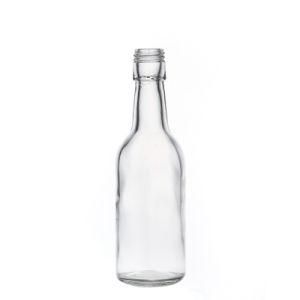 Factory Direct Sale Flint Bottle of Spirit Style Screw Top Glass Wine Bottle