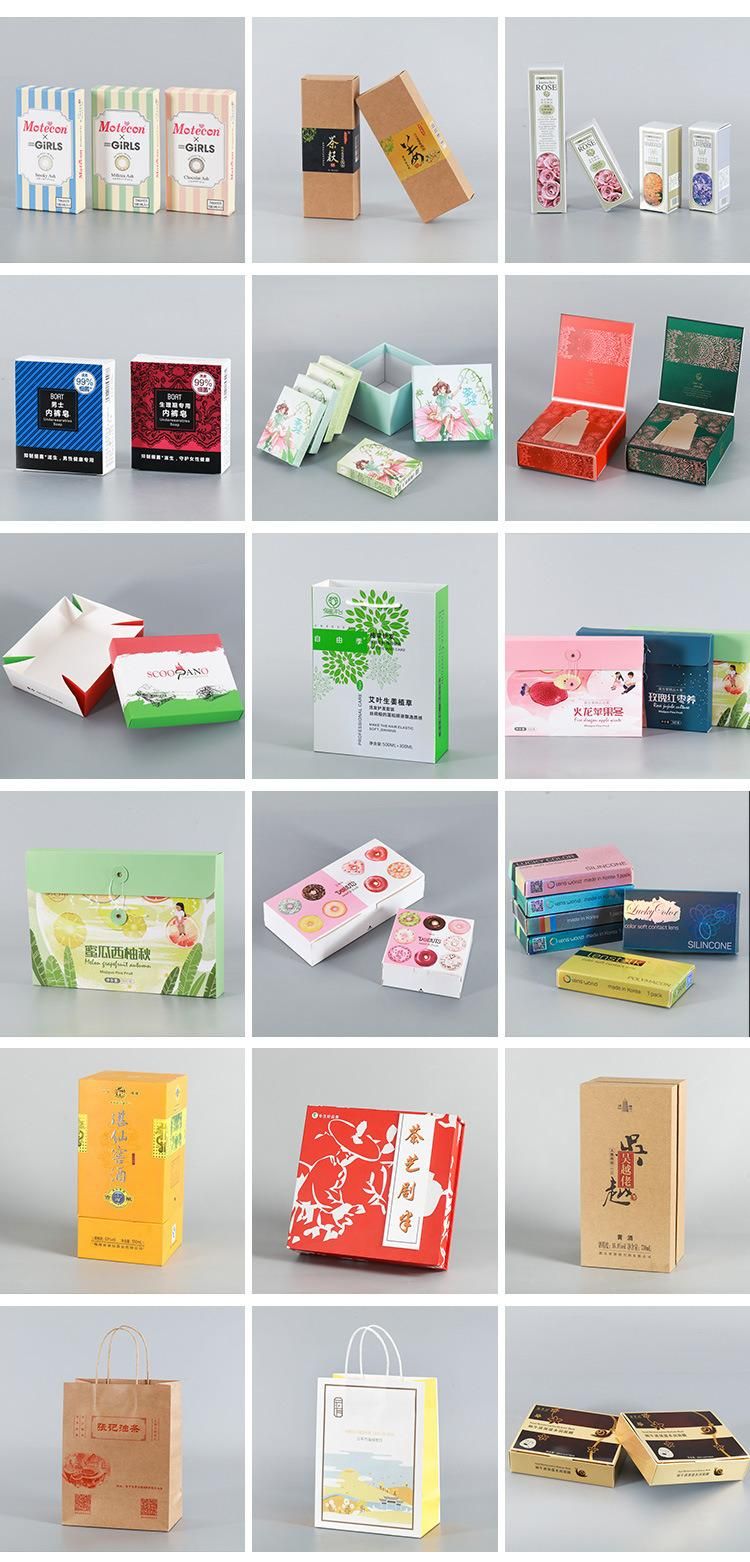 promotion Custom Colorful Printing Paper Food Packaging Gift Boxes