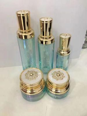 Ds015&#160; Luxury Cosmetic Bottle Set Oz Glass Bottle Containers with Packaging Have Stock