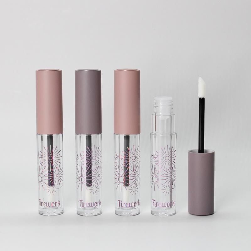 Luxury Lip Gloss Tubes with Brush for Cosmetic Packaging