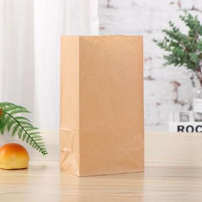 Food Grade Greaseproof Packaging Bags Cheap Price Sandwich Food Delivery Paper Bag