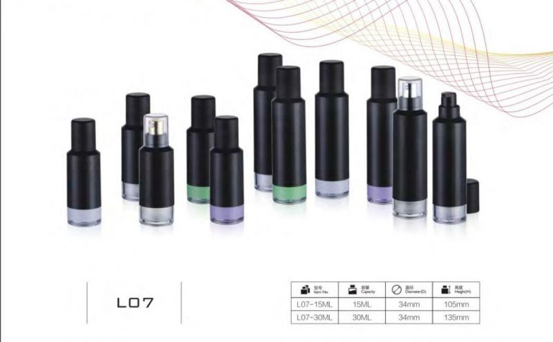 New Style Round Bottle, Luxury Round Cosmetic Bottles Have Stock