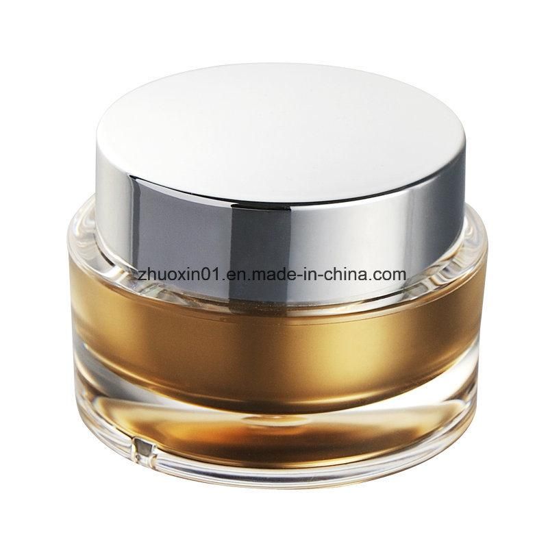 20g/30g/50g High Quality Cosmetic Acrylic Round Top Airless Lotion Bottles