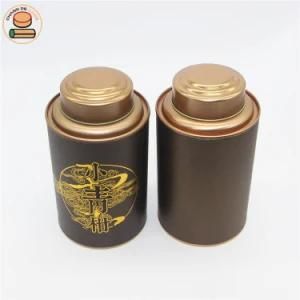 Kraft Paper Packaging Food Candy Coffee Beans Salt Tea Herb Pot Tube Packaging Paper Tube