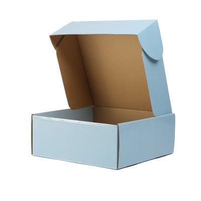 Blue Printing Shipping Mailer Box