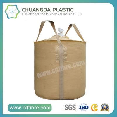 Round FIBC Jumbo Bag with Duffle or Spout Top for Packing Building Materials