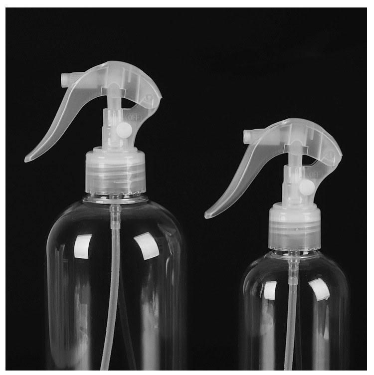 Empty Plastic Cosmetic Packaging 300ml Pet Lotion Pump Disinfectant Sanitizer Bottle