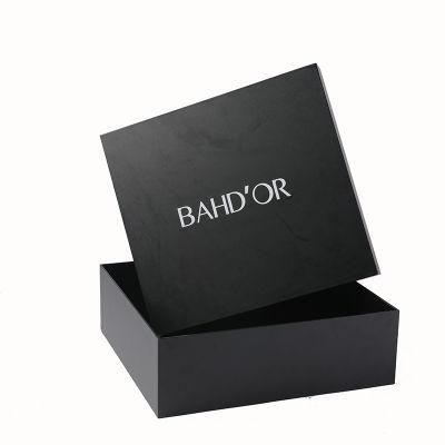 Withe and Black Paper Gift Box for Luxury Products Packing