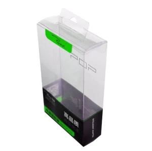 Custom Clear Plastic Box with Hang Hole, Transparent PP Plastic Packaging Gift Box with Hook