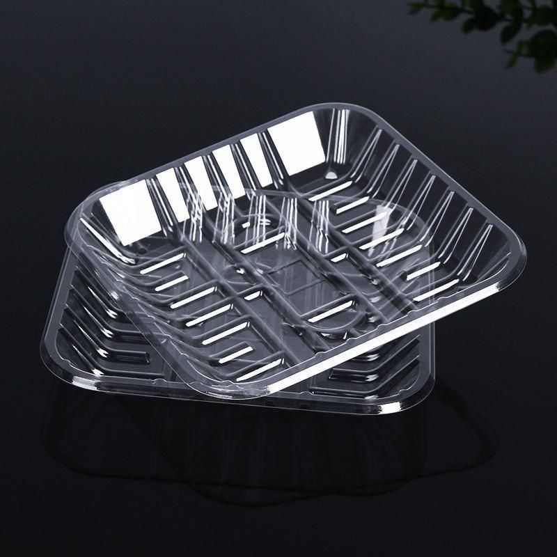 High Quality Disposable Fresh Fish Meat Packaging Tray Food Grade Plastic Food Tray