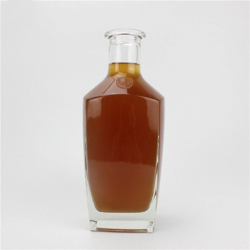 High Quality 720ml 750ml Customized Glass Absolut Clear Vodka Bottle