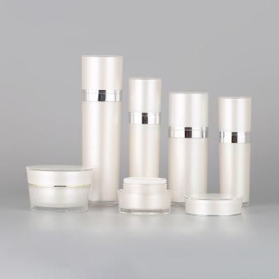 Cone Round Cosmetic 50ml Bottle for Face Cream Acrylic Cosmetic Jar and Large Capacity Lotion Bottles