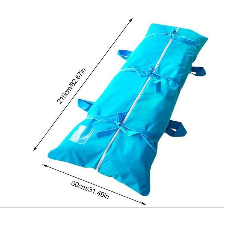Disposable Custom Biodegradable Body Bag Corpse 6 Handle Body Bags