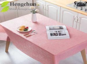 2020 Brand New China Factory Disposable Plastic Dining Table Cover/PE Tablecloth