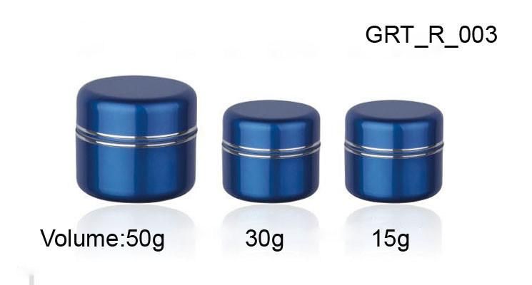 15g 30g 50g Tavel Aluminum Cosmetic Jars