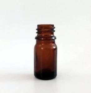 5ml Glass Bottle Brown Color for Cosmetic