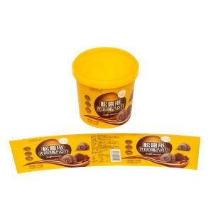 Good Quality Tamper Evident PP Plastic Dairy Food Container with Lid Cookie Biscuit Box in Mould Labeling Iml Container in Factory