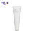 White 100ml Facial Cleanser Plastic Squeeze Tube with Massage Brush