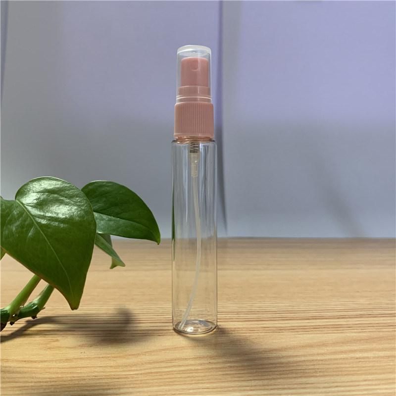 Free Shipping Samples Atomizer Spray Bottle 5ml 10ml Empty Mini Plastic Perfume Bottle with Pump Sprayer
