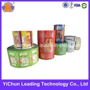 Colorful OEM Aluminum Foil Plastic Laminated Food Packaging Roll