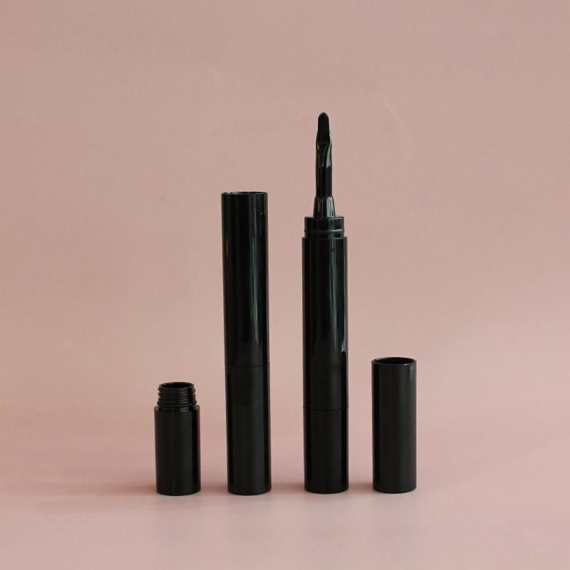 Cosmetic Packaging Hot Selling Plastic Empty Round Liquid Eyeliner Tube