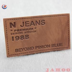 High Quality Custom Leather Label for Jeans
